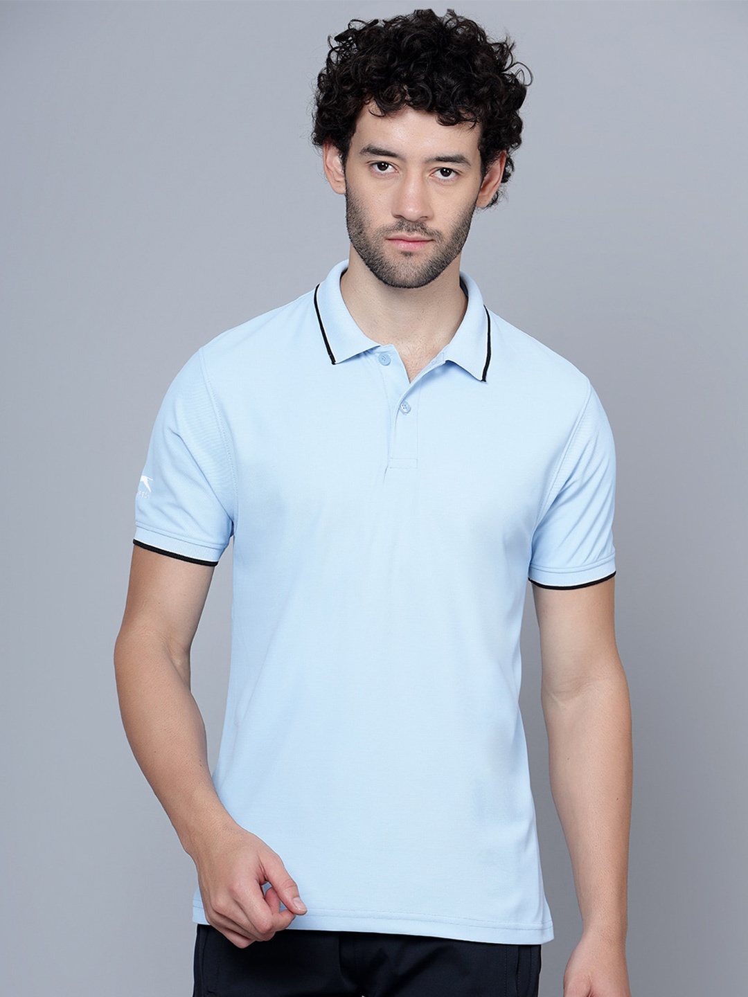 

Shiv Naresh Polo Collar Short Sleeves T-shirt, Blue