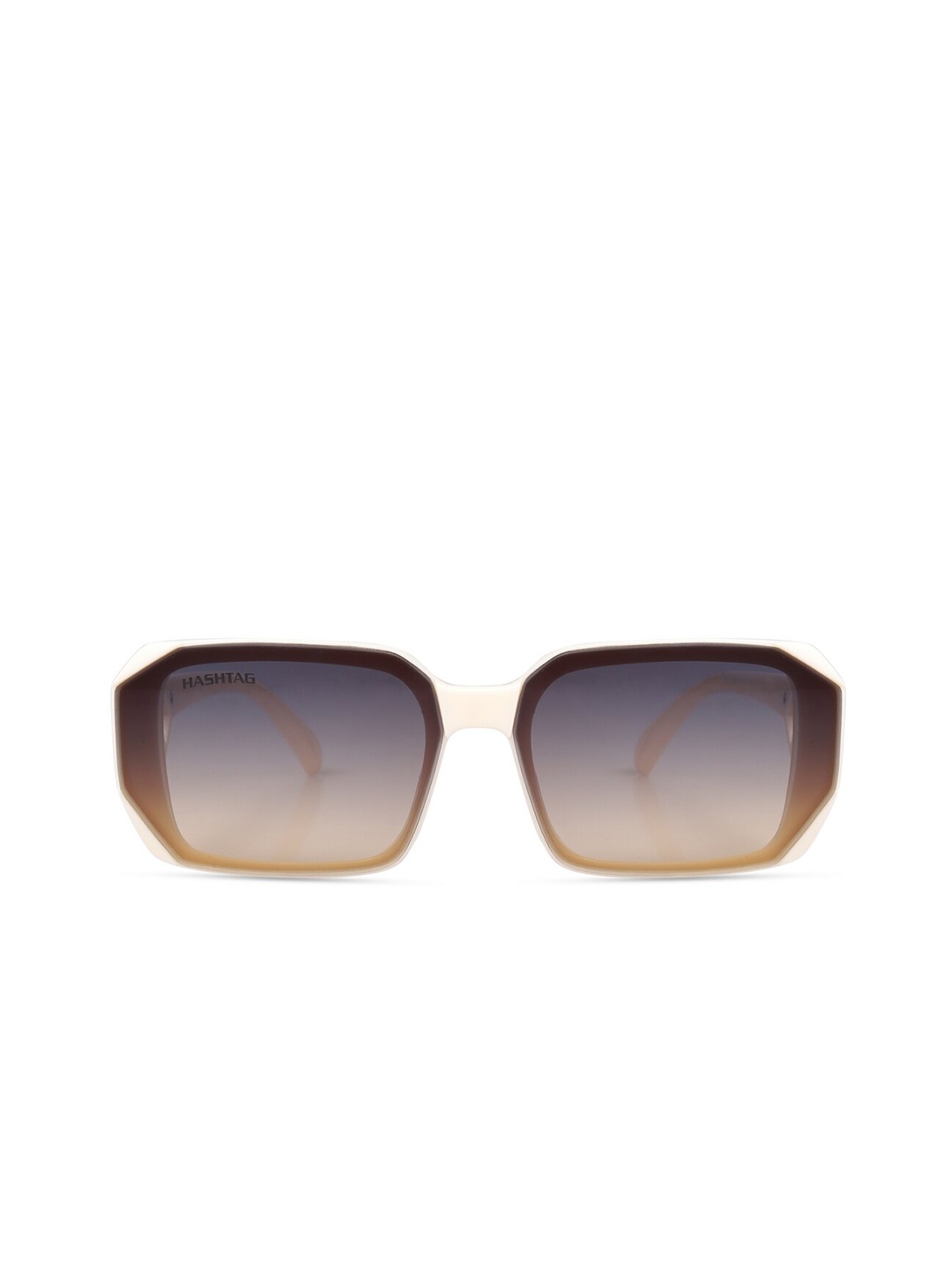 

HASHTAG EYEWEAR Men Wayfarer Sunglasses with UV Protected Lens W9098, Grey