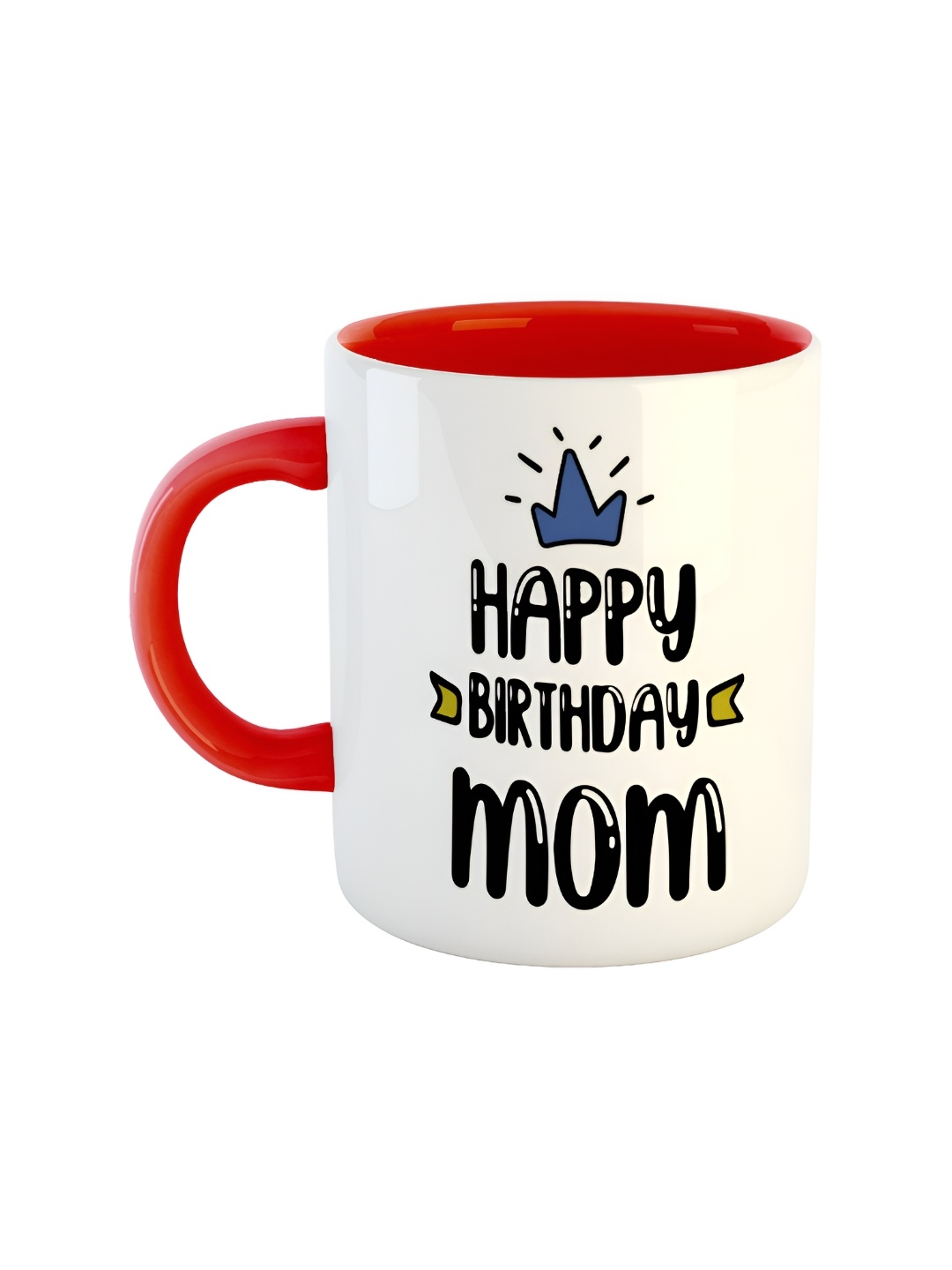 

ARTBUG Red Printed Ceramic Glossy Mug 350 ml
