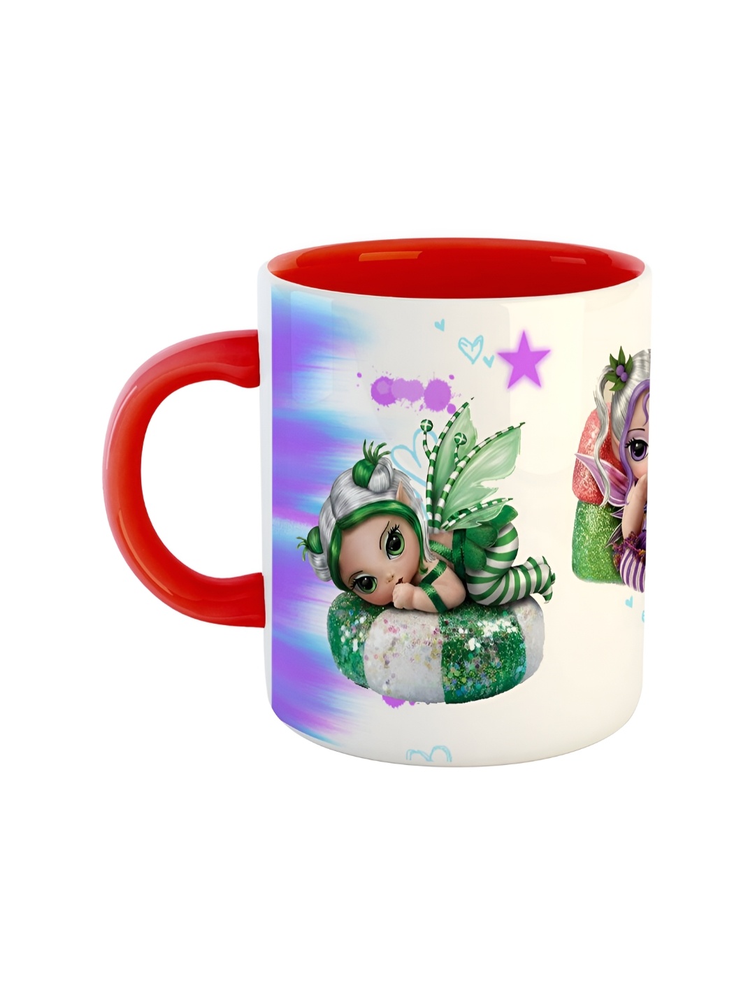 

ARTBUG Red Jasmine Becket-Griffith Printed Ceramic Coffee Mug 350 ml