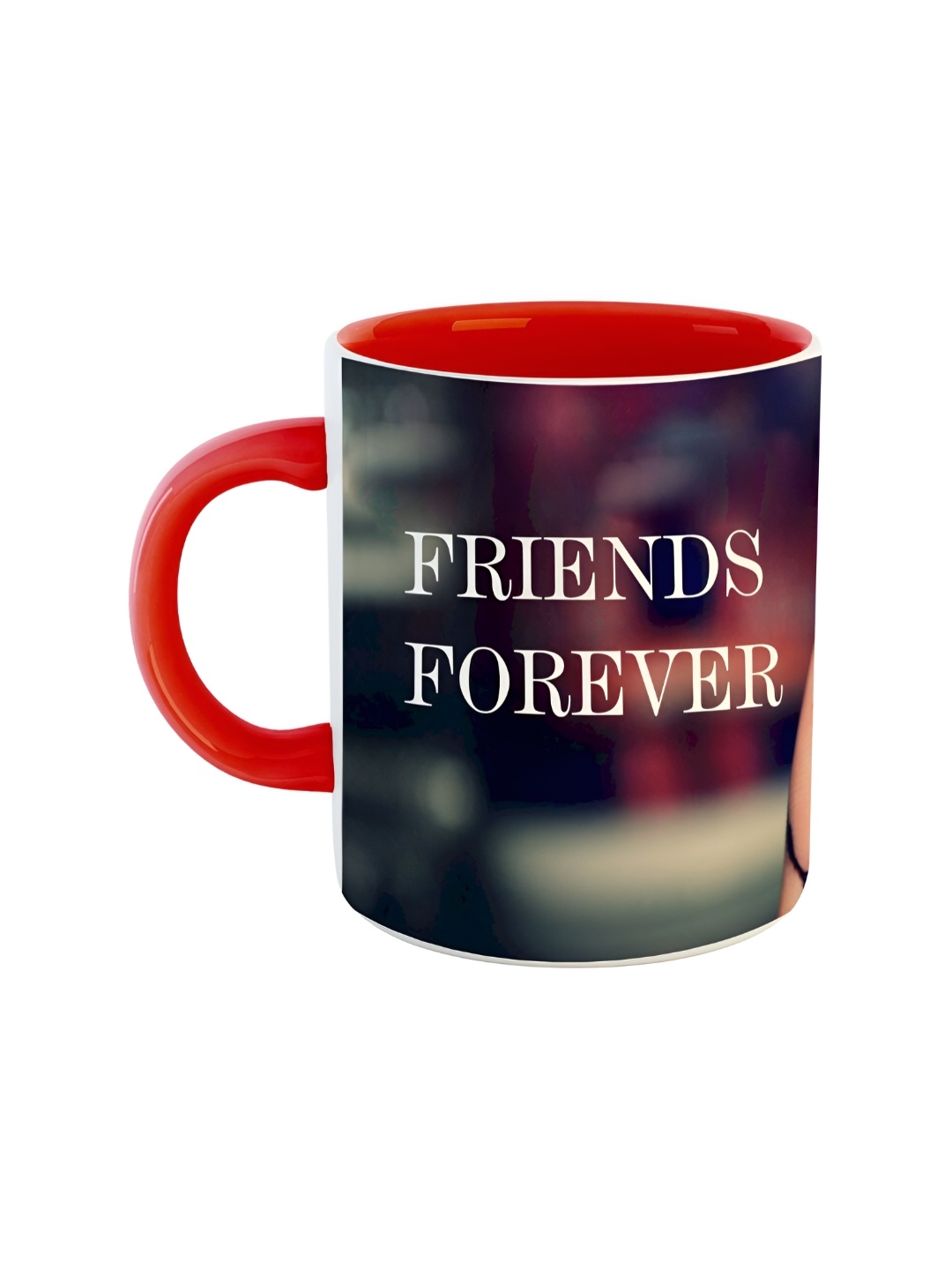 

ARTBUG Red Printed Ceramic Glossy Mug