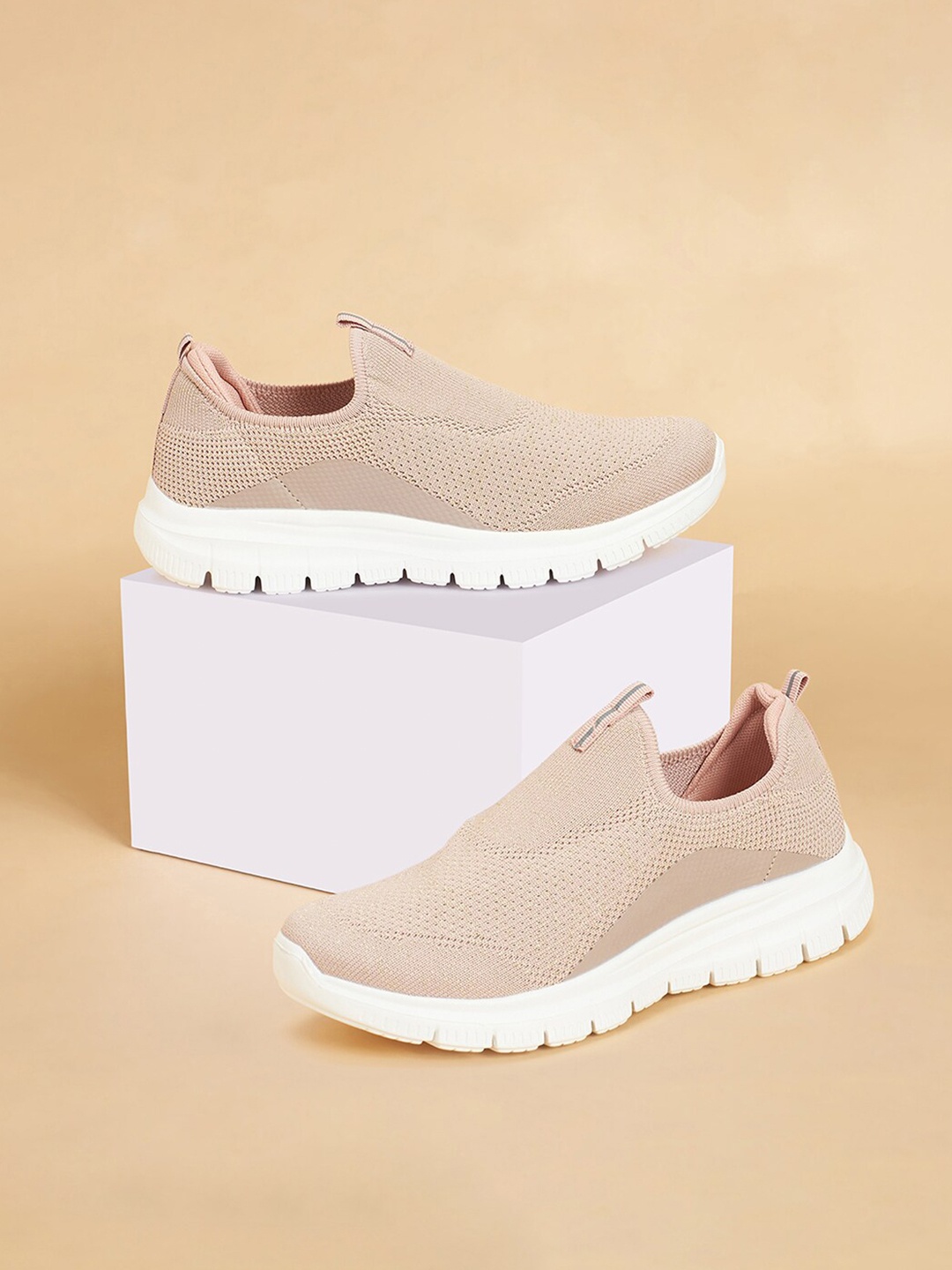 

Forever Glam by Pantaloons Women Running Lace-Up Shoes, Pink
