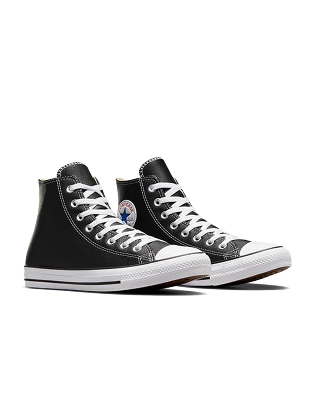 

Converse Unisex Chuck Taylor All Star Leather High Top Sneakers, Black
