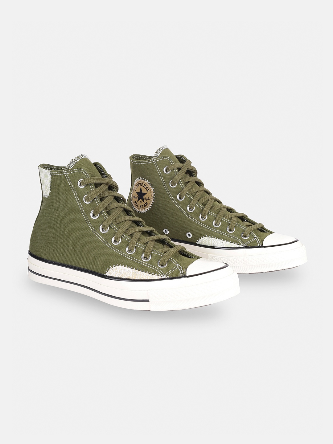 

Converse Men Chuck 70 Crafted Ollie Patch Hi-Top Sneakers, Olive