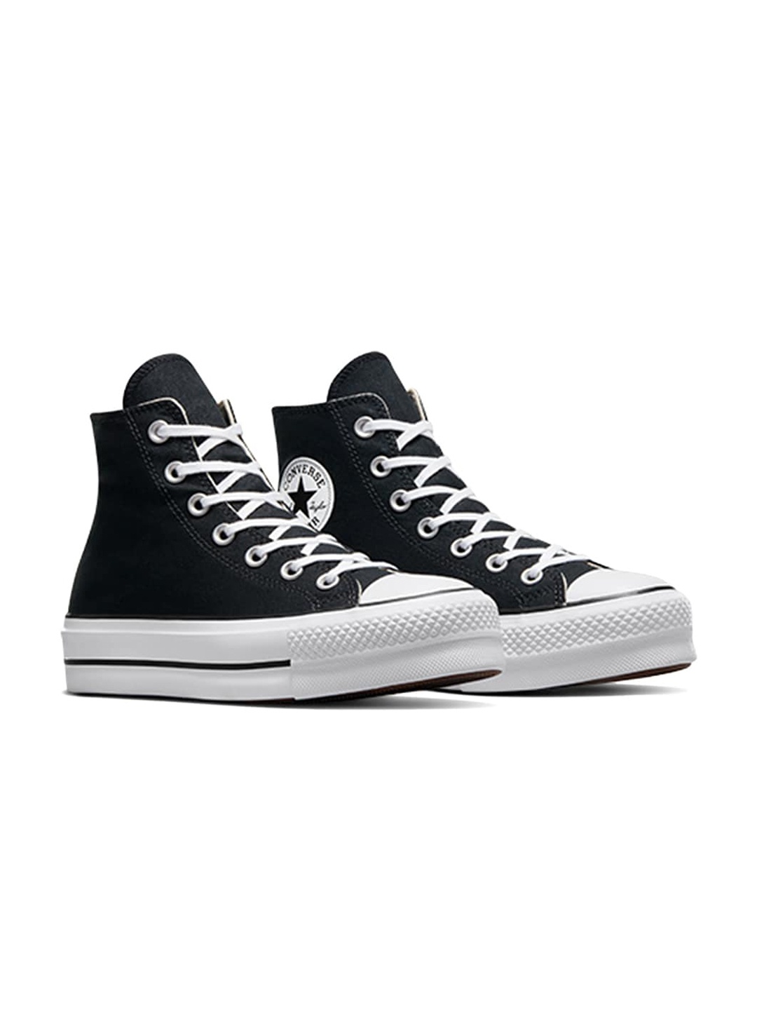 

Converse Women Chuck Taylor All Star Platform Canvas Hi-Top Sneakers, Black