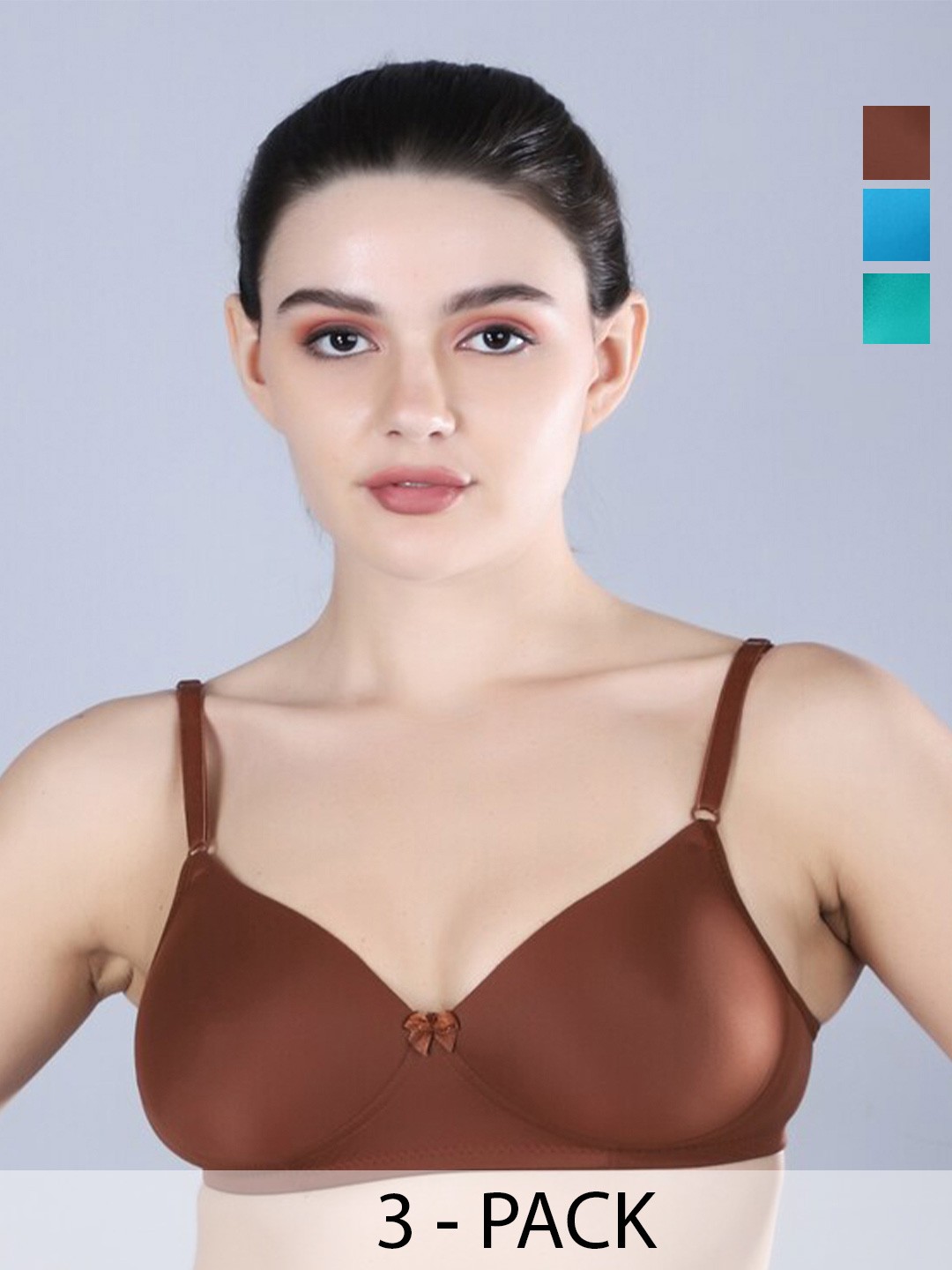 

Sonalvu Bra Full Coverage Lightly Padded, Blue