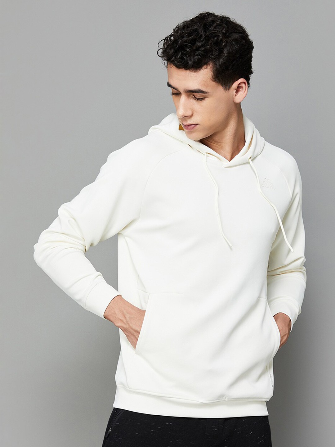 

Kappa Hooded Sweatshirt, Off white