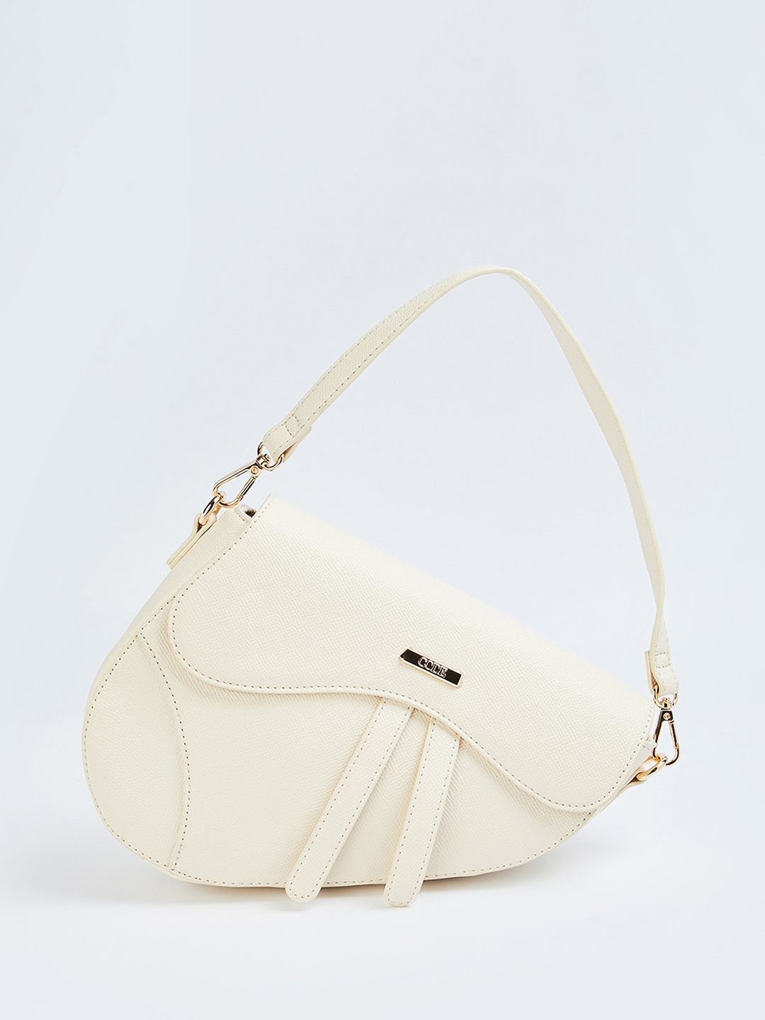 

CODE by Lifestyle Structured Sling Bag, Beige
