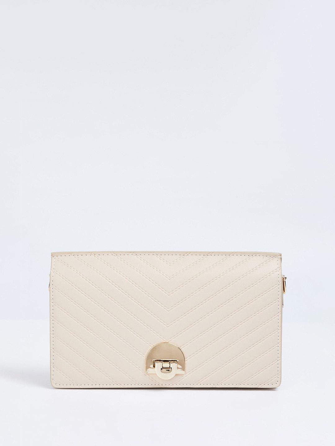 

CODE by Lifestyle Structured Sling Bag, Beige