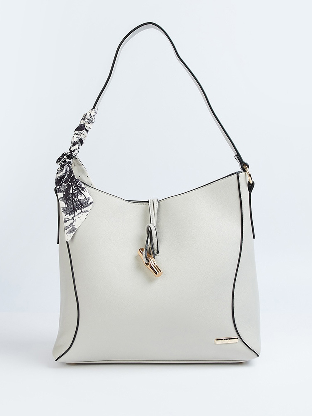 

Ginger by Lifestyle Structured Shoulder Bag, Grey