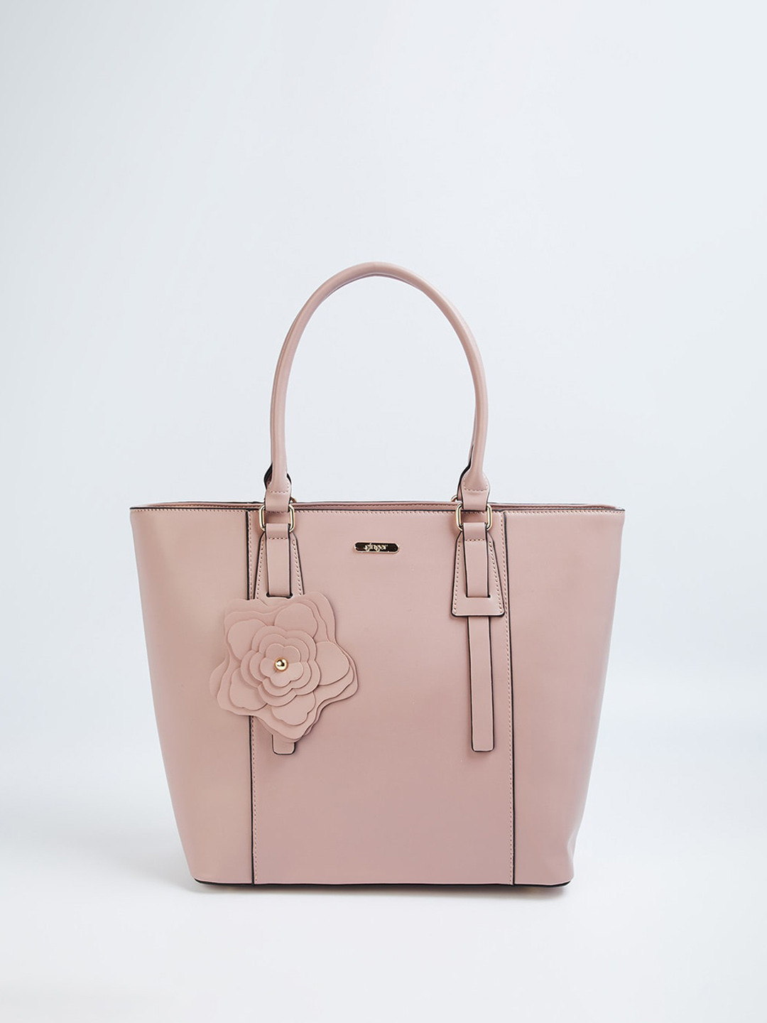 

Ginger by Lifestyle Structured Handheld Bag, Mauve