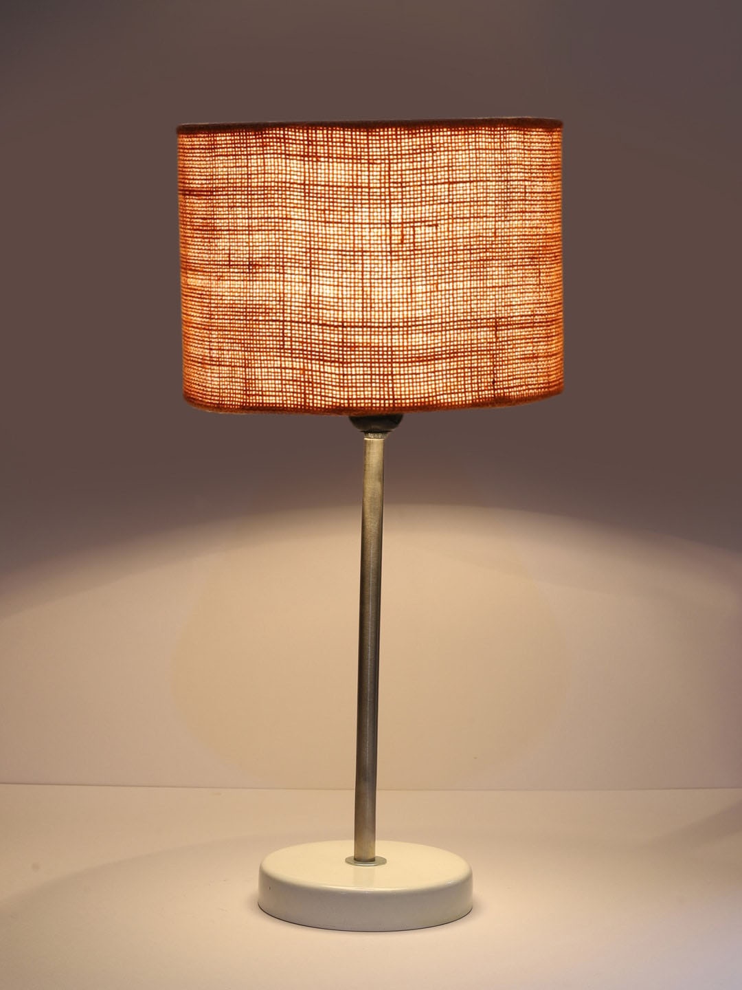 

Devansh Beige Textured Wooden Contemporary Cylindrical Shaped Table Lamp