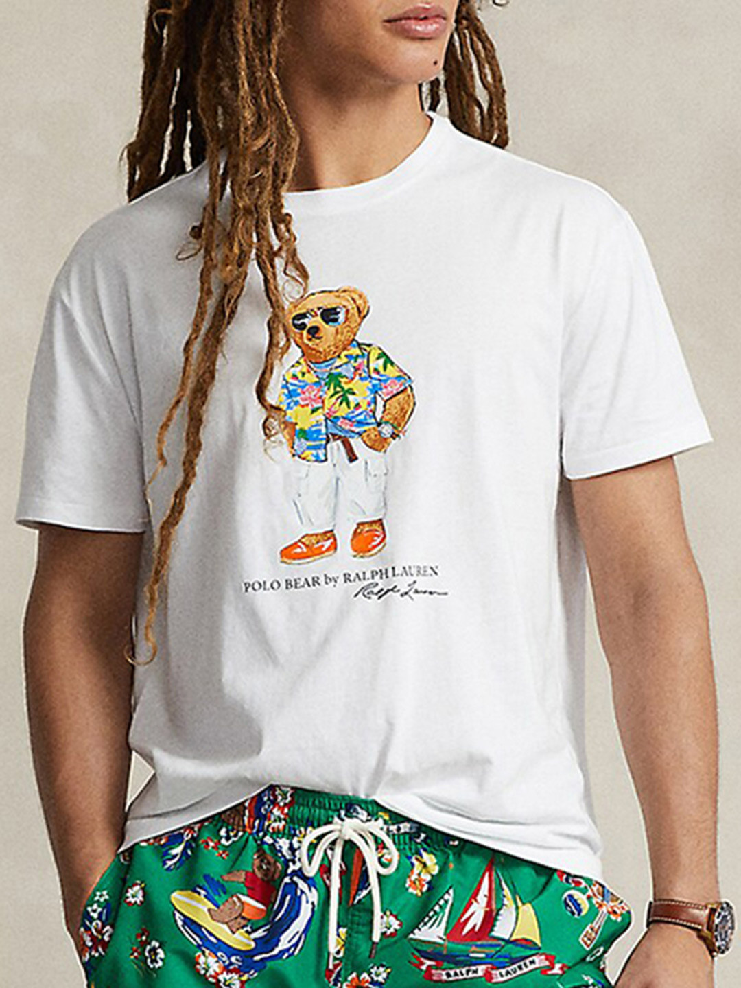 

Polo Ralph Lauren Graphic Printed Short Sleeve Tshirts, White