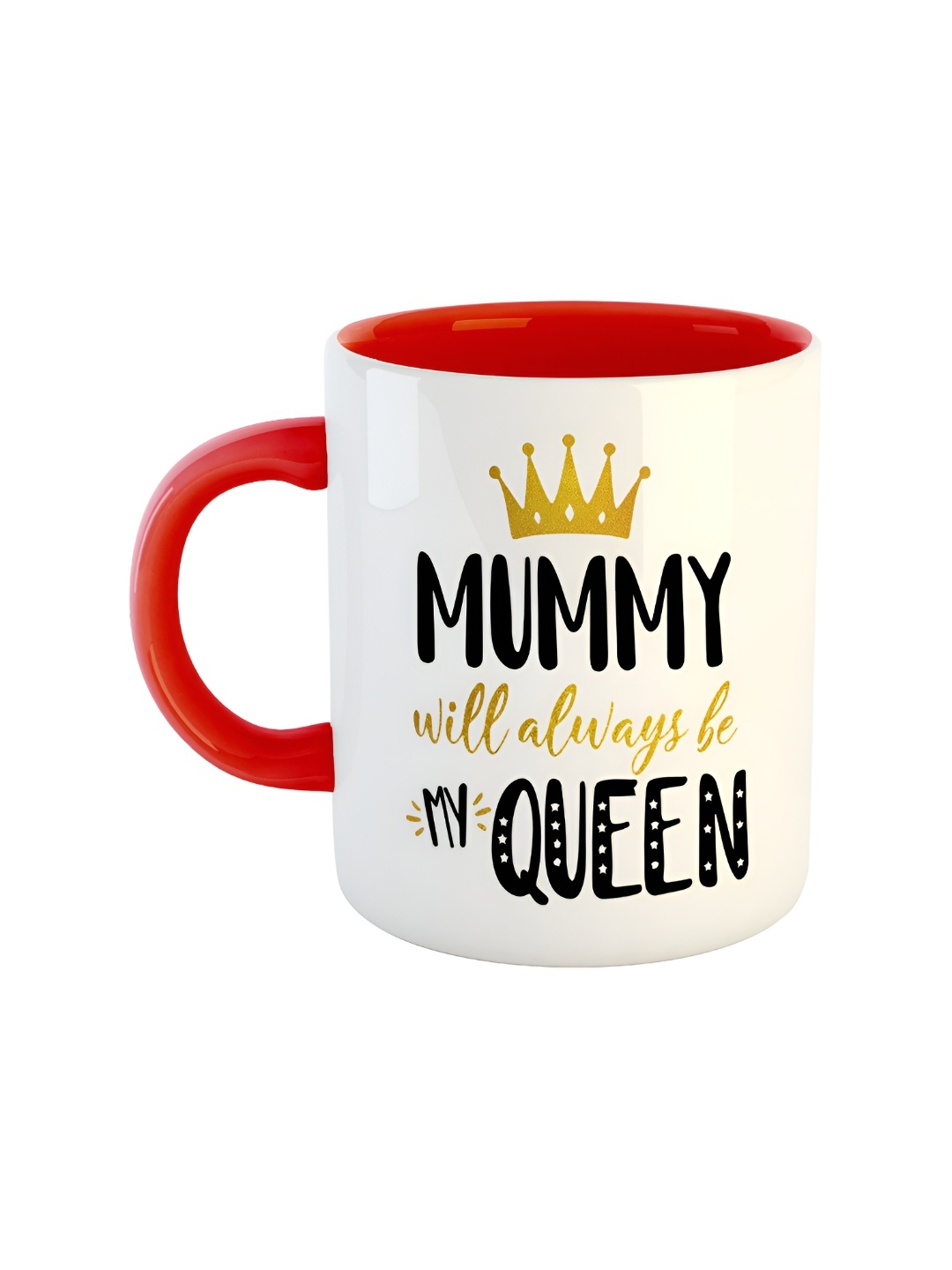 

ARTBUG Red Printed Ceramic Glossy Mug 350 ml