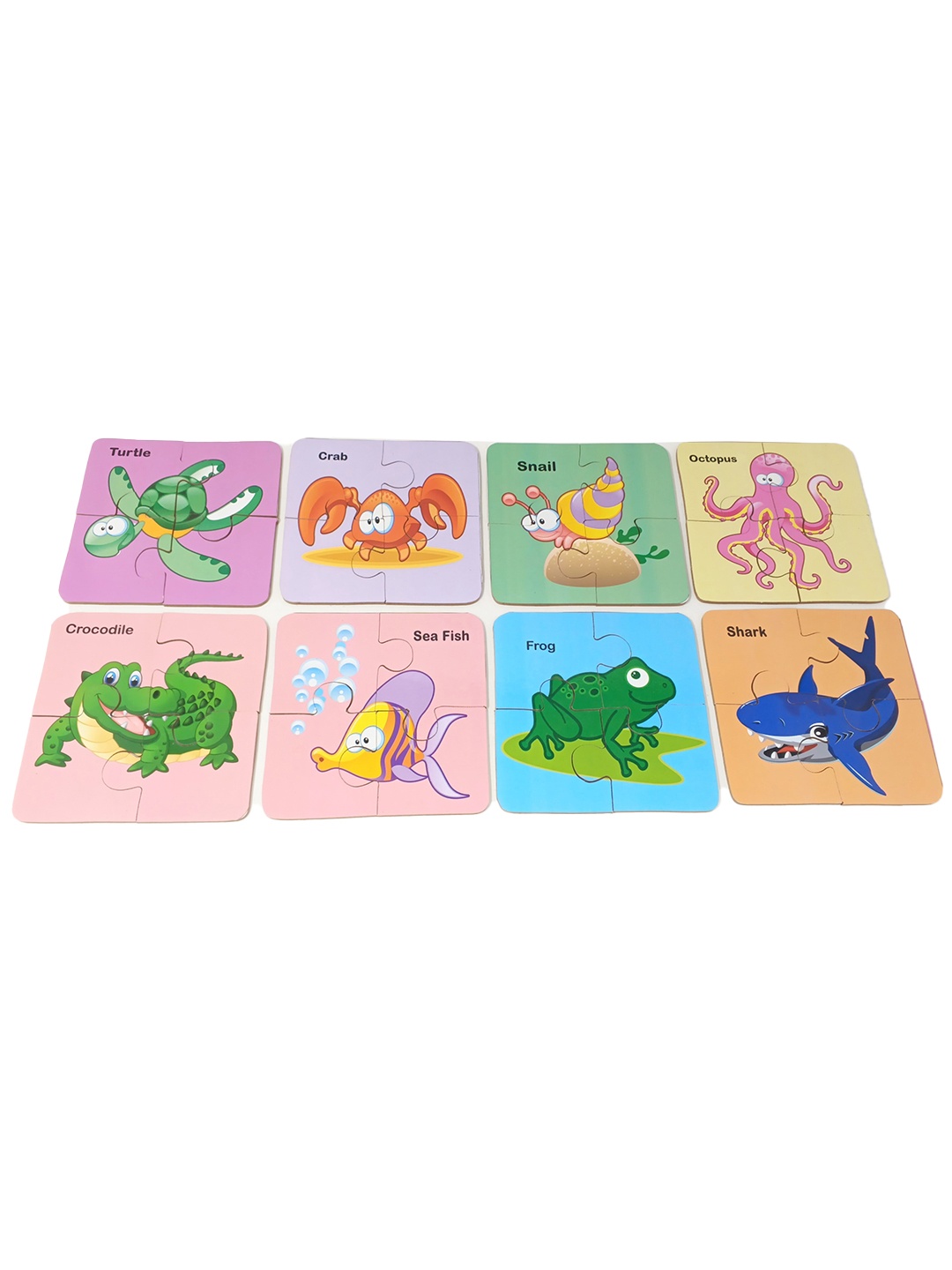 

A&A Kreative Box 32 Pcs Puzzles Activity Toys and Games, Brown
