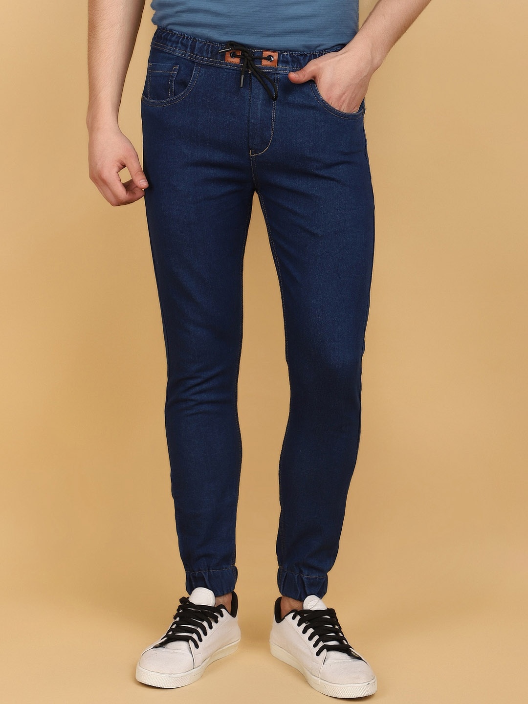 

V-Mart Men Jogger Fit Jeans, Blue