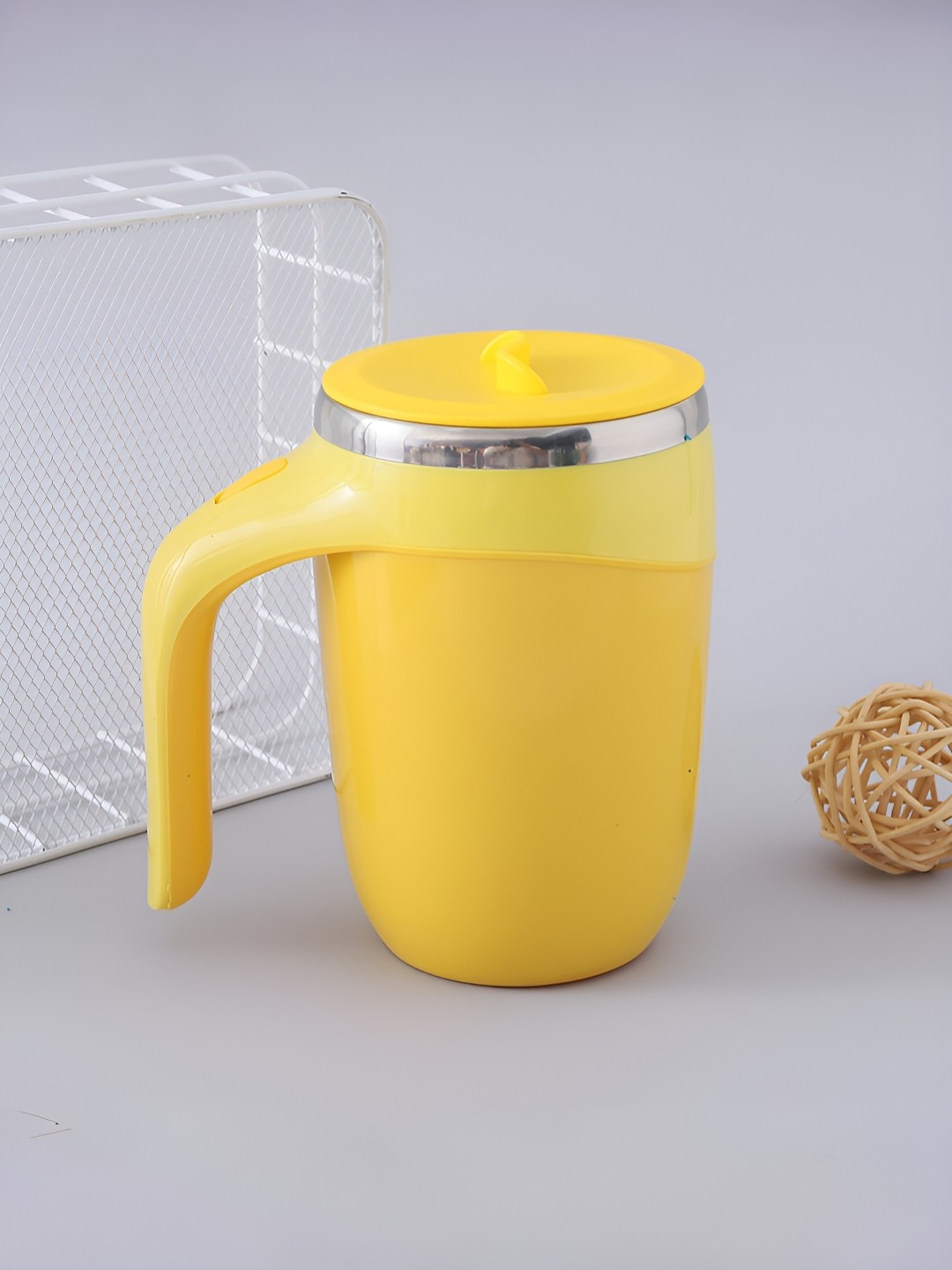 

UMAI Yellow Stainless Steel Matte Mug 500 ml