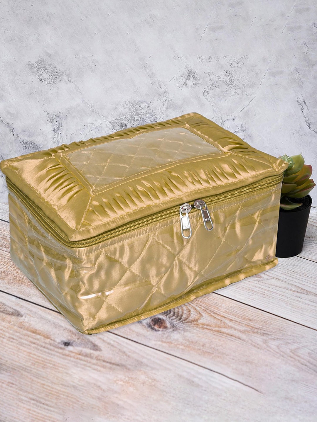 

Kuber Industries Gold-Toned Jewellery Organisers Set