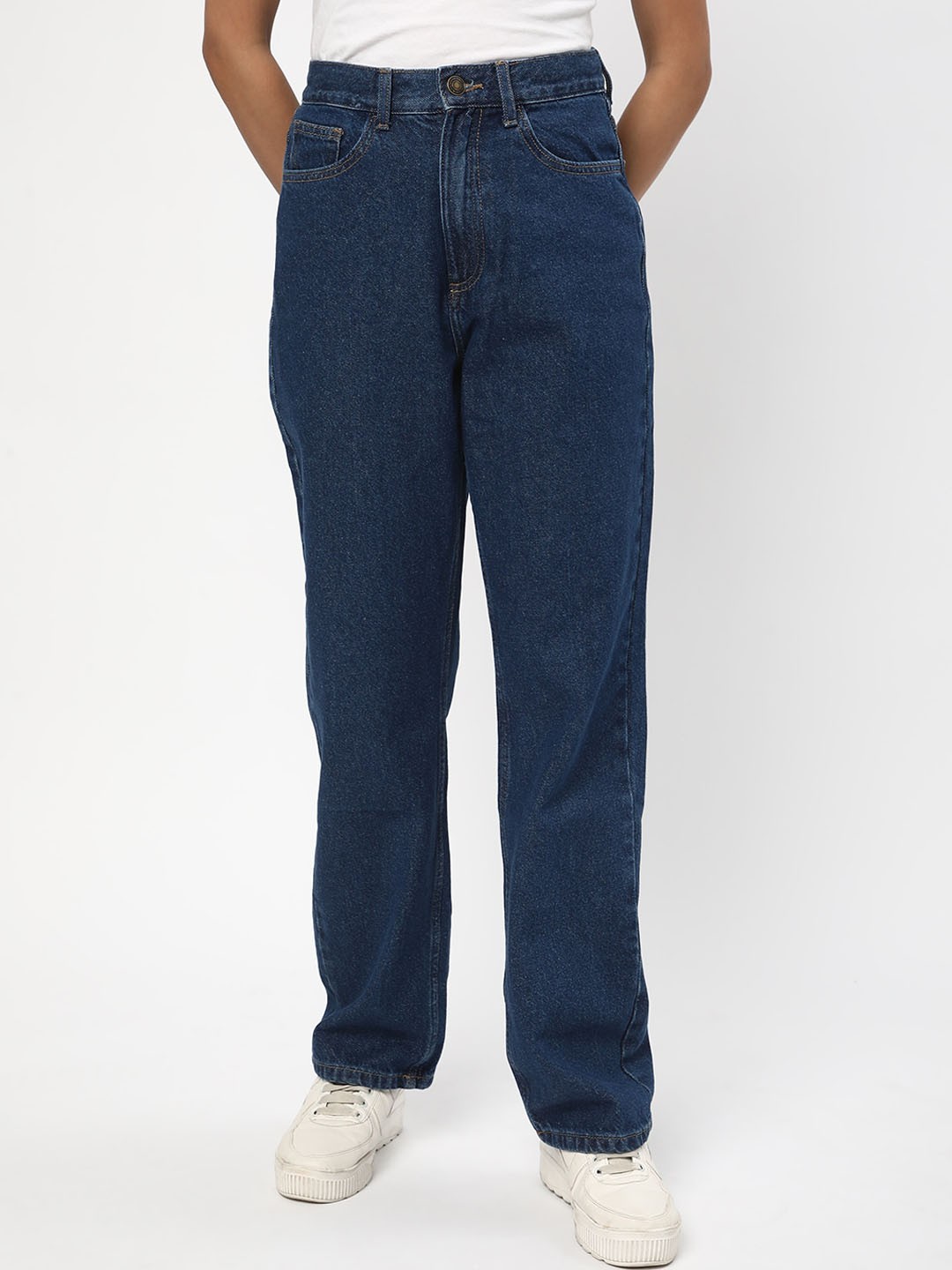 

R&B Women Straight Fit Jeans, Blue