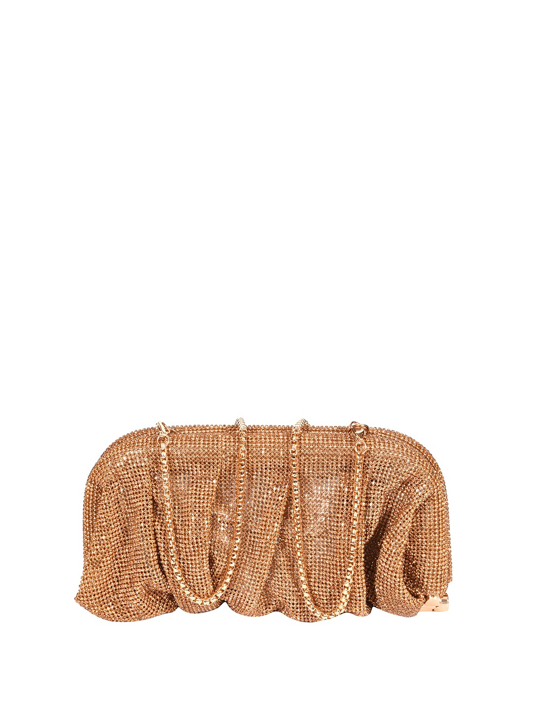 

Sassora Embellished Potli Clutch, Gold