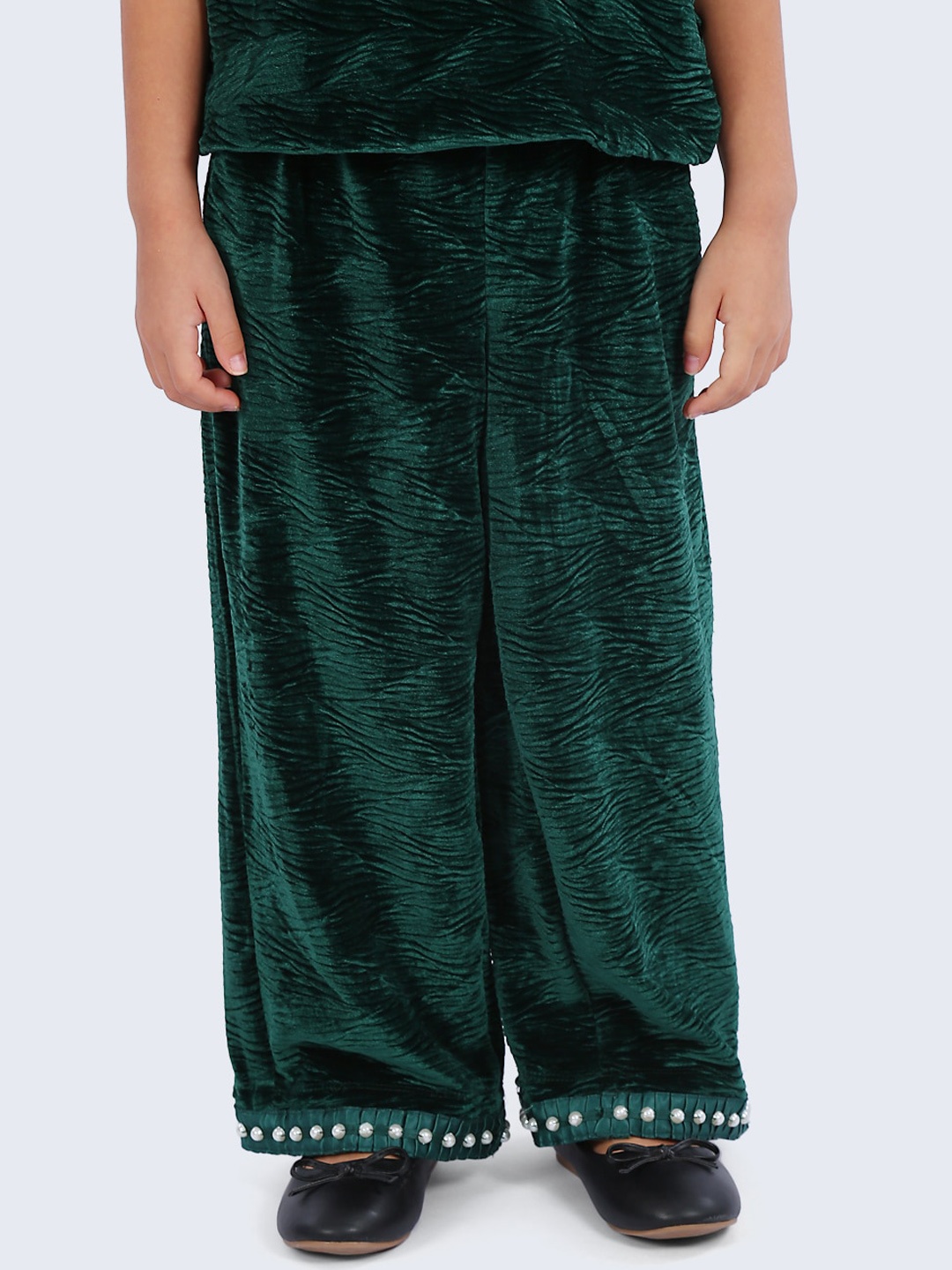 

One Friday Girls Relaxed Trousers, Green