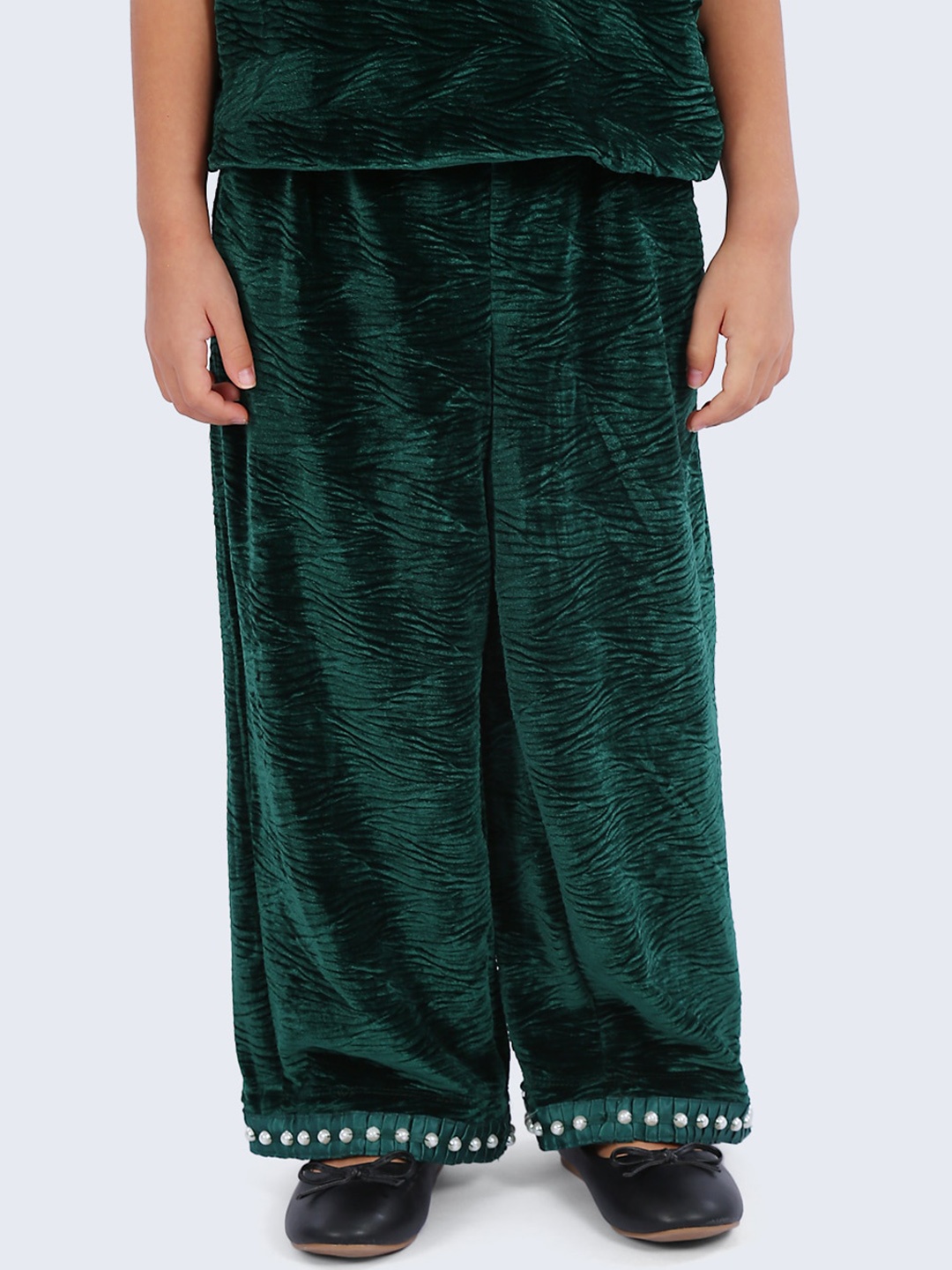 

One Friday Girls Relaxed Trousers, Green