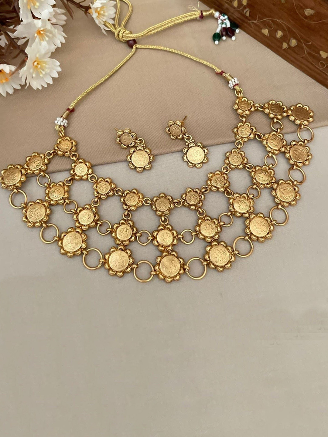 

GRIIHAM Gold Plated Layered Jewellery Set