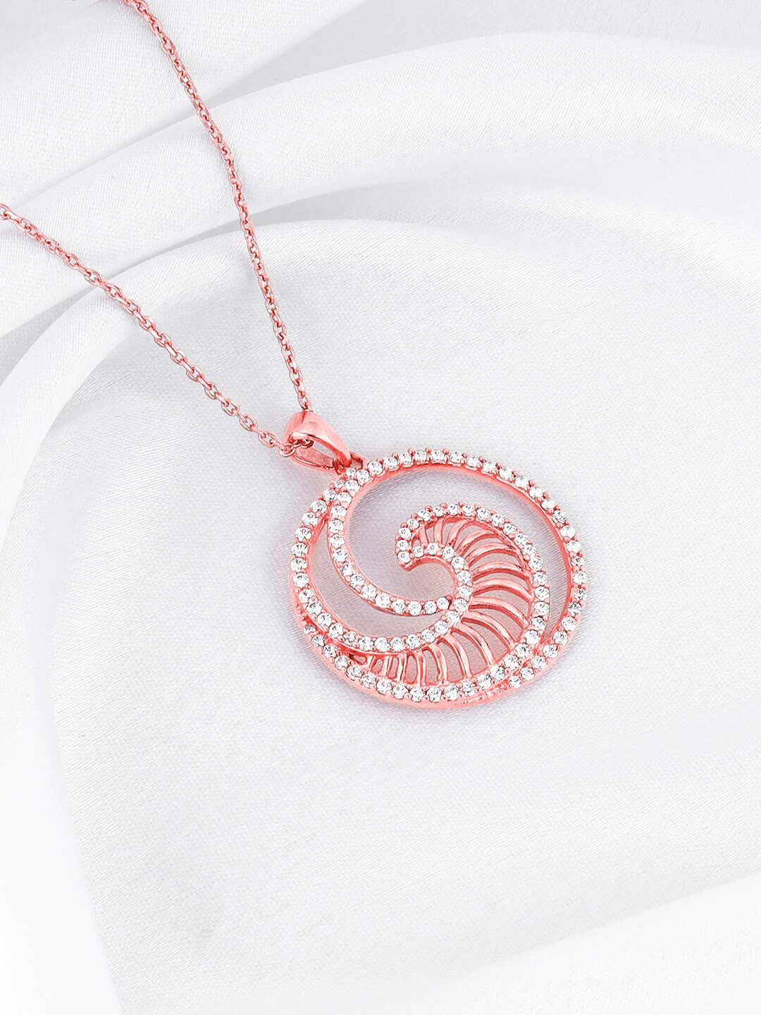 

GIVA Rose Gold Plated 925 Sterling Silver Pendants with Chains