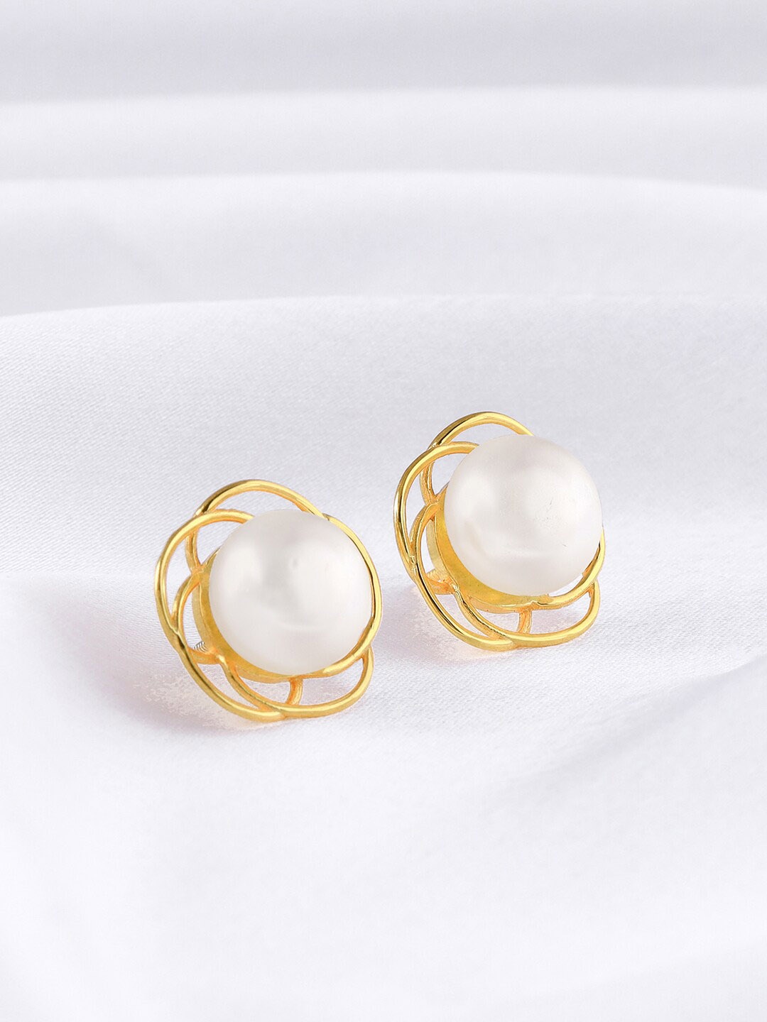 

GIVA Gold-Plated 925 Sterling Silver Contemporary Studs Earrings