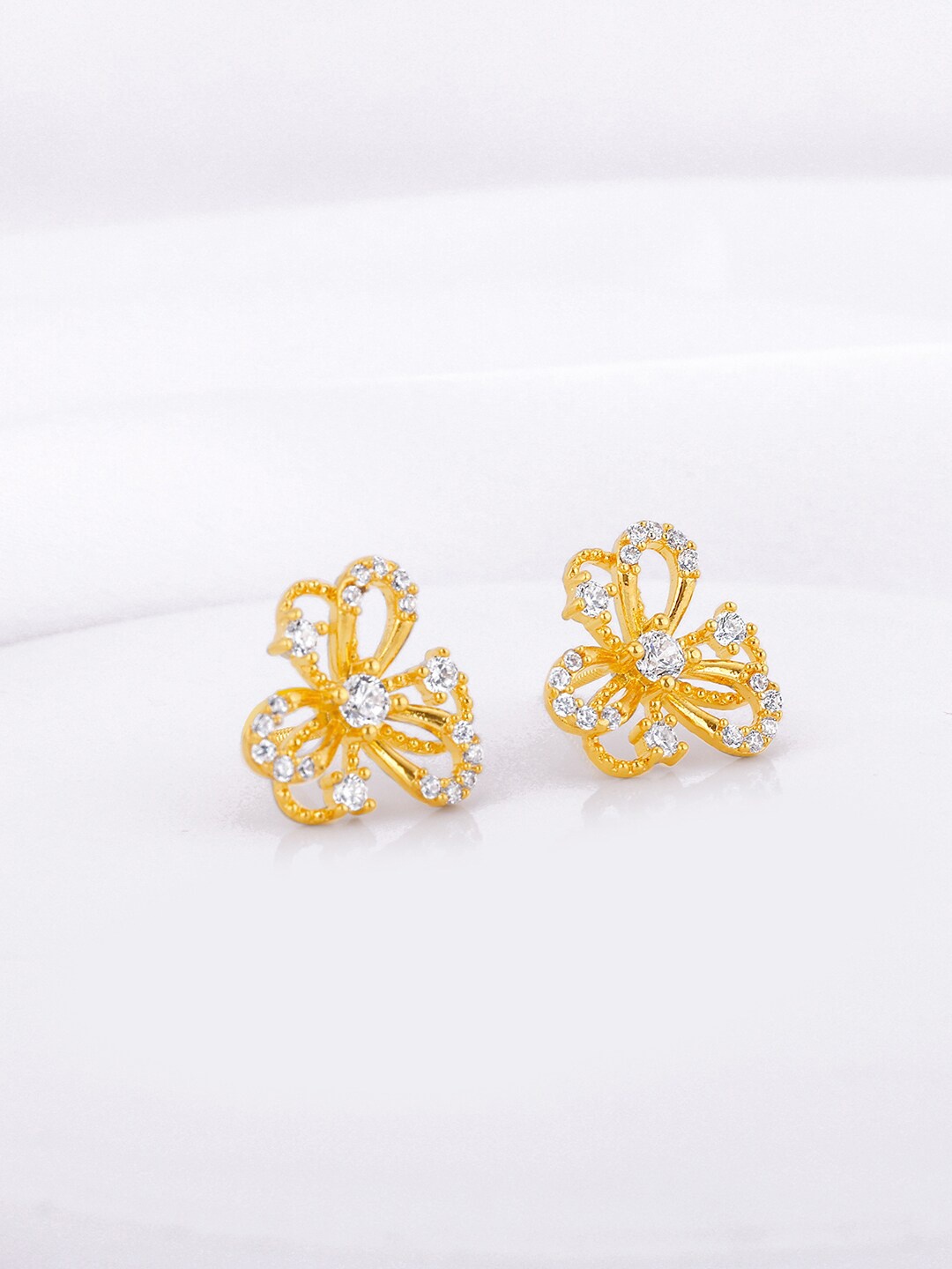 

GIVA Gold Plated 925 Sterling Silver Zircon Contemporary Studs