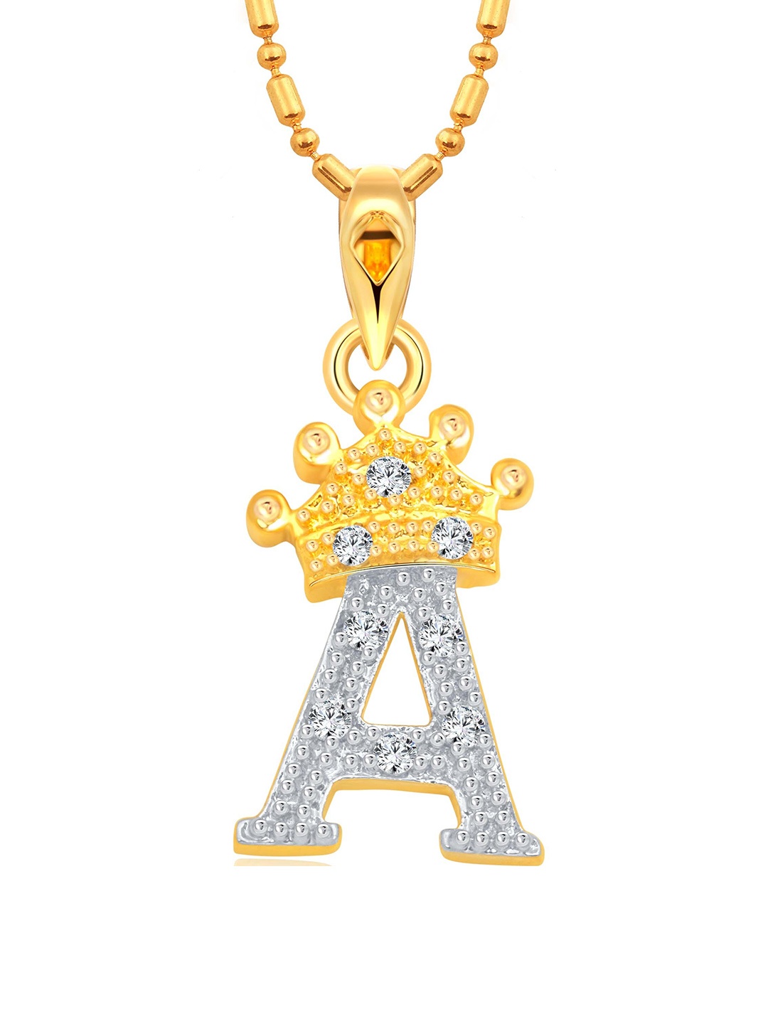 

Vighnaharta Gold-Plated Contemporary Pendant