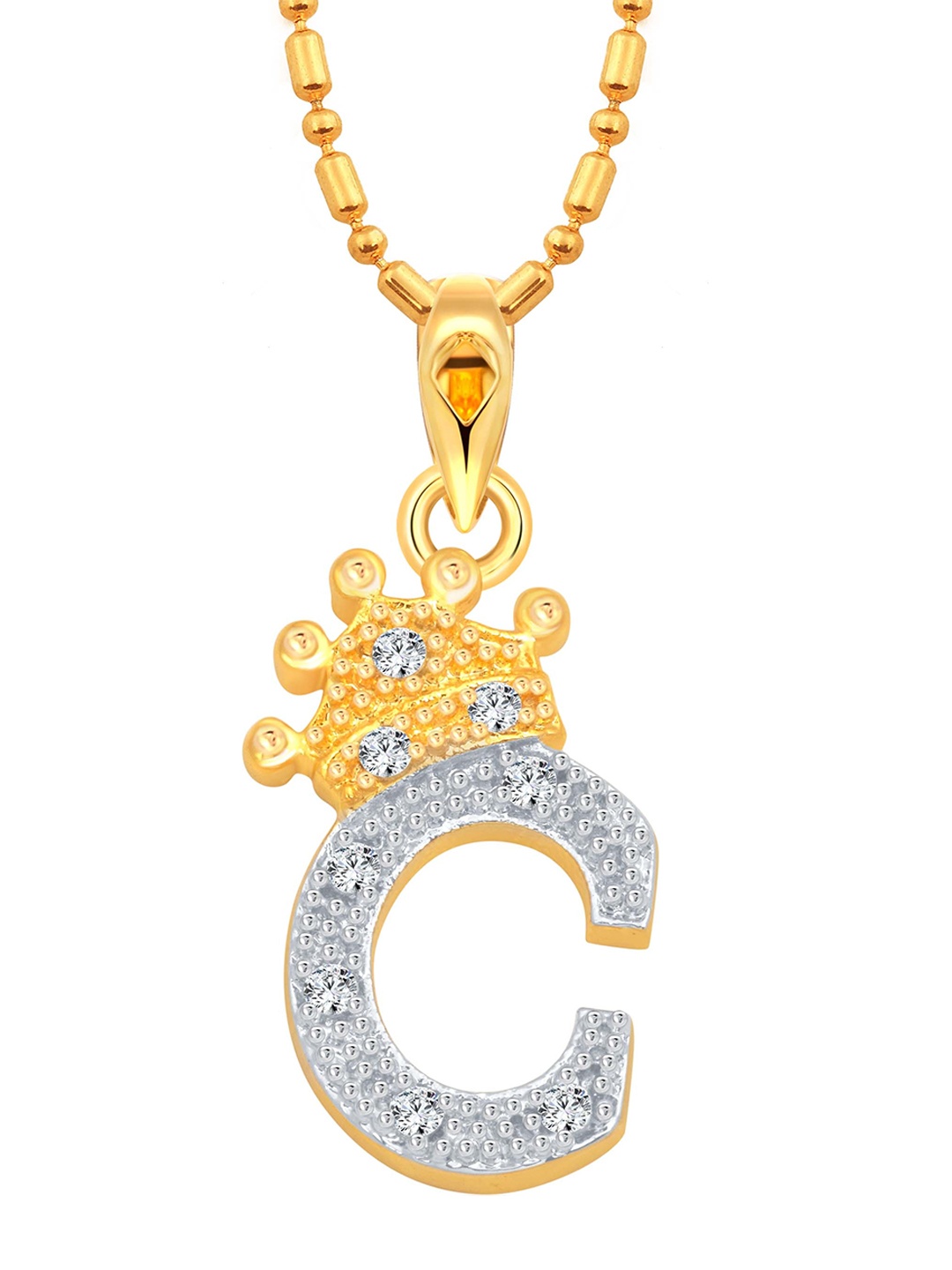 

Vighnaharta Gold-Plated Contemporary Pendant