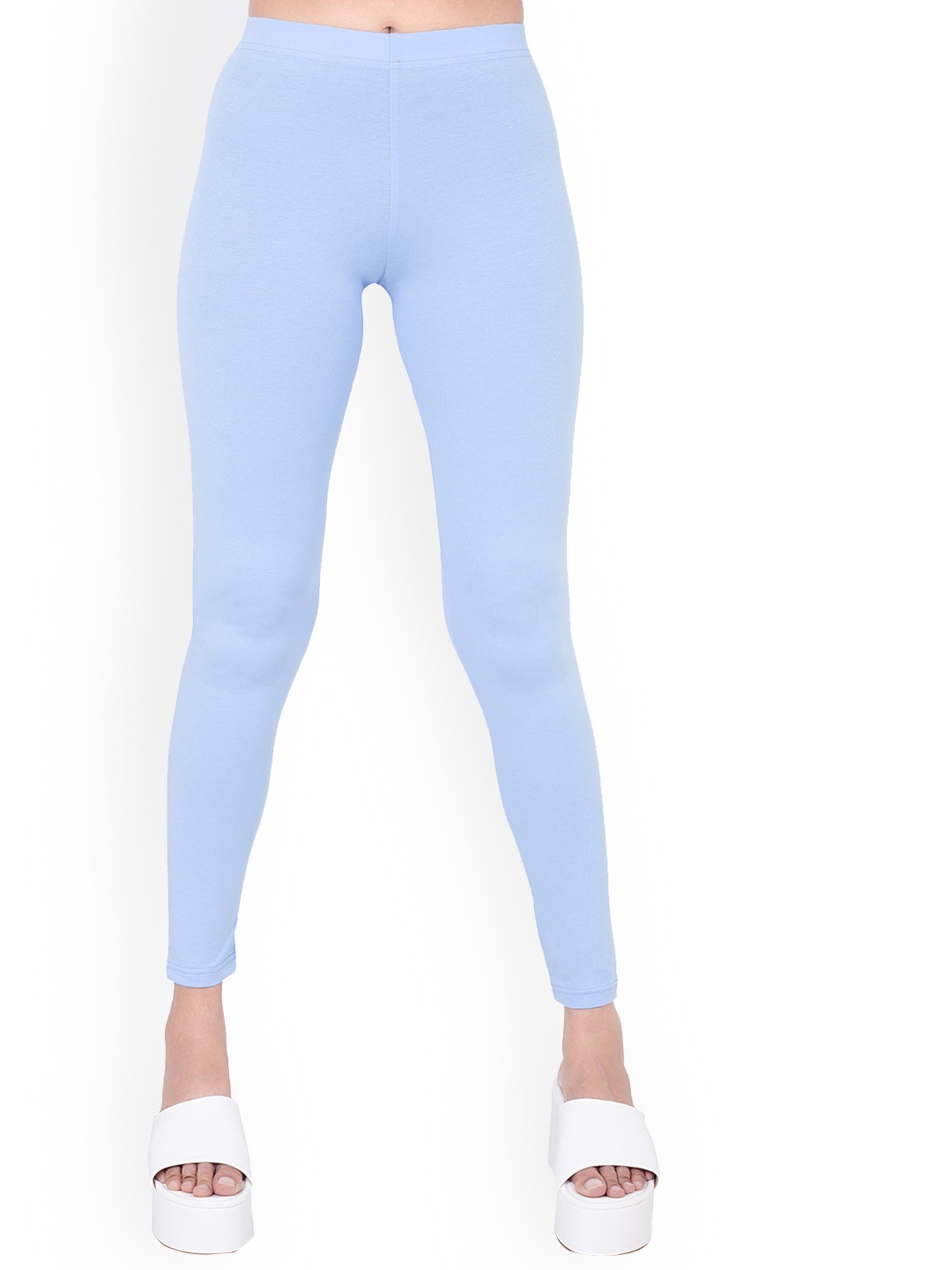 

ONE SKY Ankle Length Slip-On Leggings, Blue