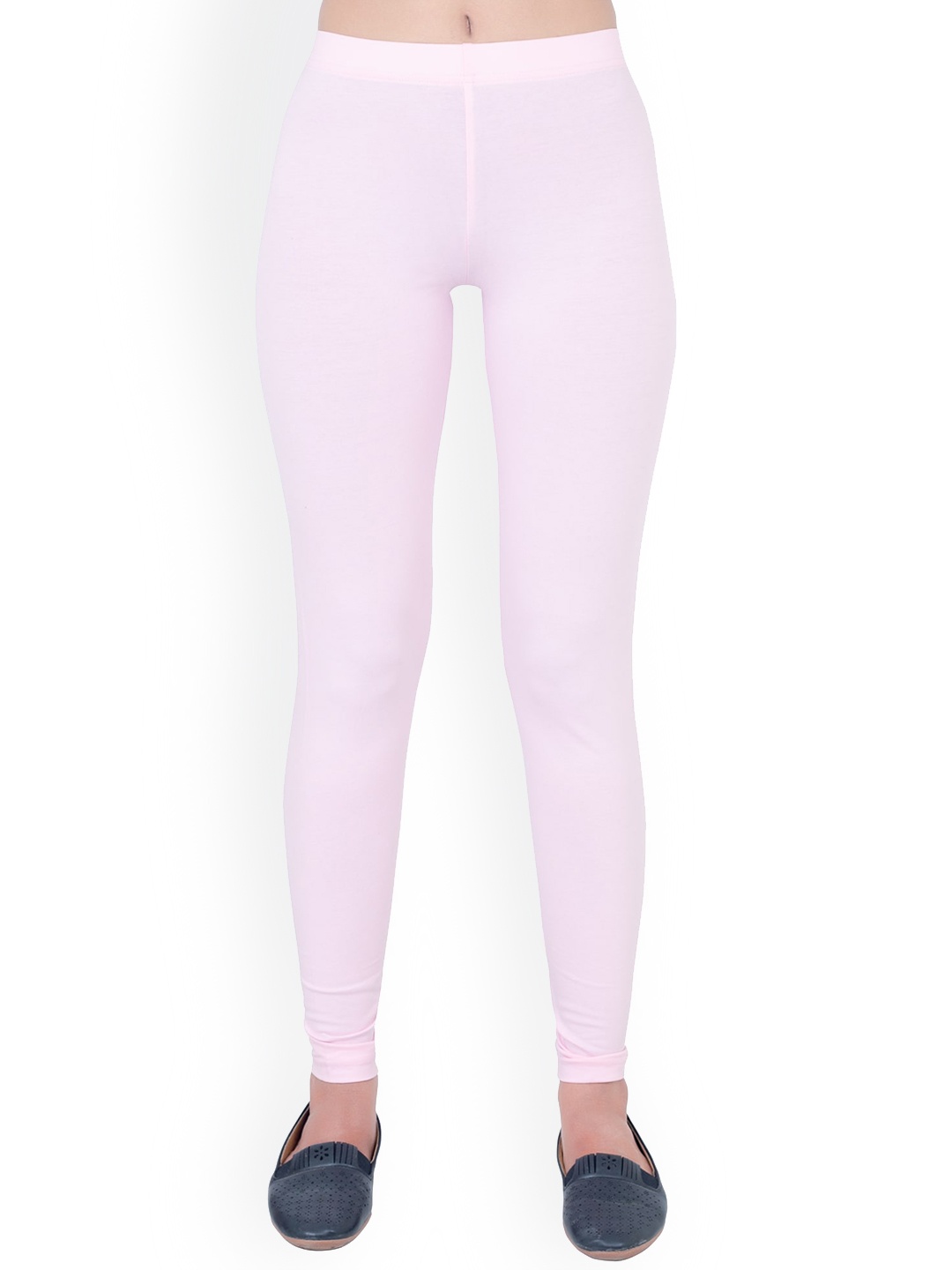 

ONE SKY High Rise Ankle Length Slip-On Leggings, Pink