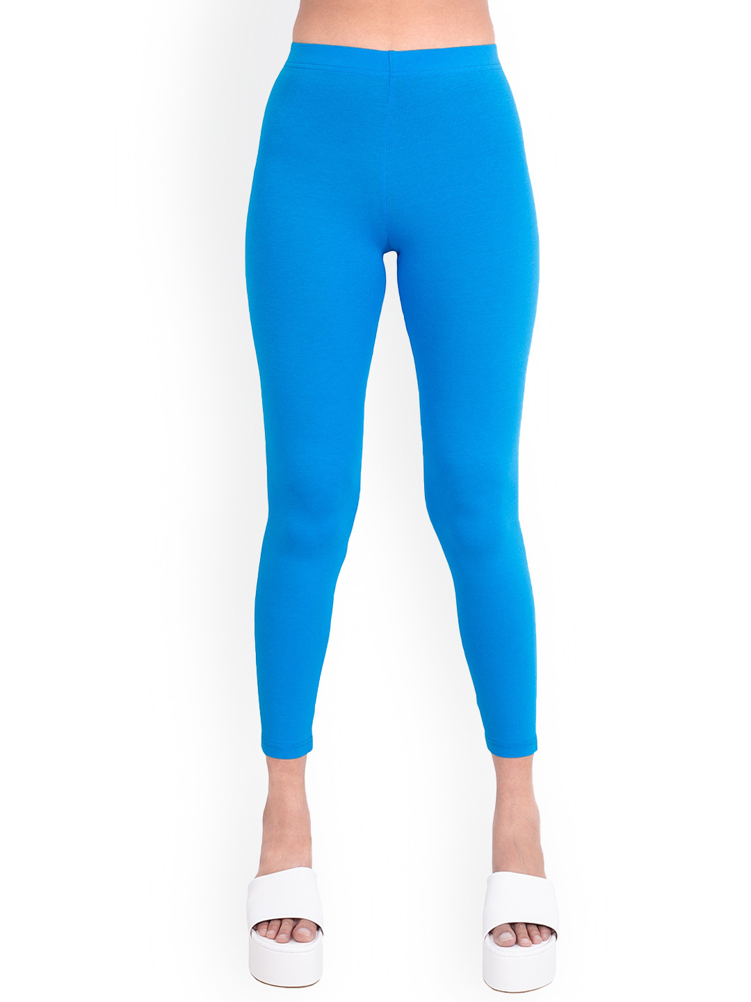 

ONE SKY Ankle Length Slip-On Leggings, Blue