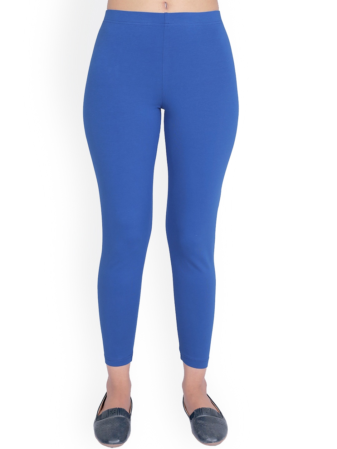 

ONE SKY High Rise Ankle Length Slip-On Leggings, Blue