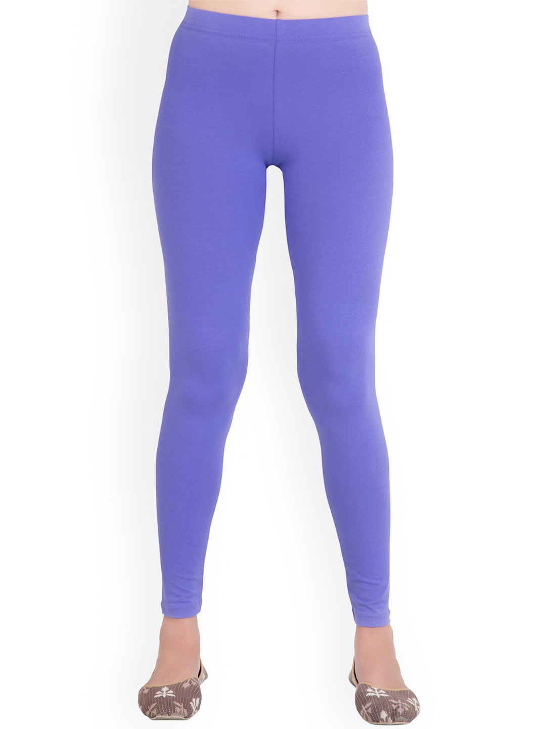 

ONE SKY High Rise Ankle Length Slip-On Leggings, Purple