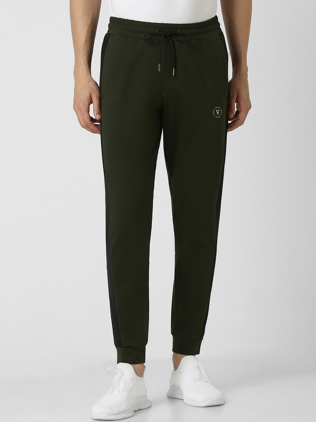 

Van Heusen Flex Men Joggers Trouser, Green
