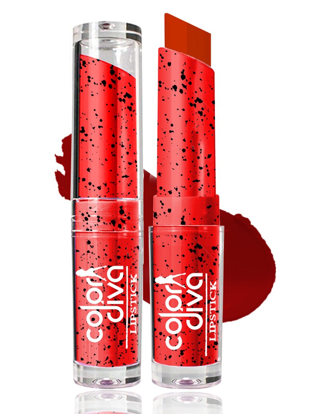 

Adbeni Color Diva Creamy Matte Smudge-Proof Lipstick - Shade 07, Red