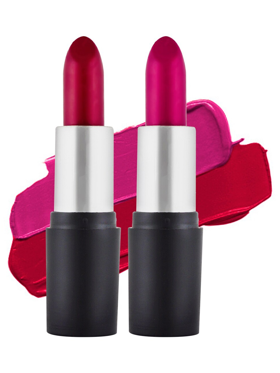 

Adbeni Set Of 2 Superfine Finish Lipstick - 4.5g - 08-12, Multi