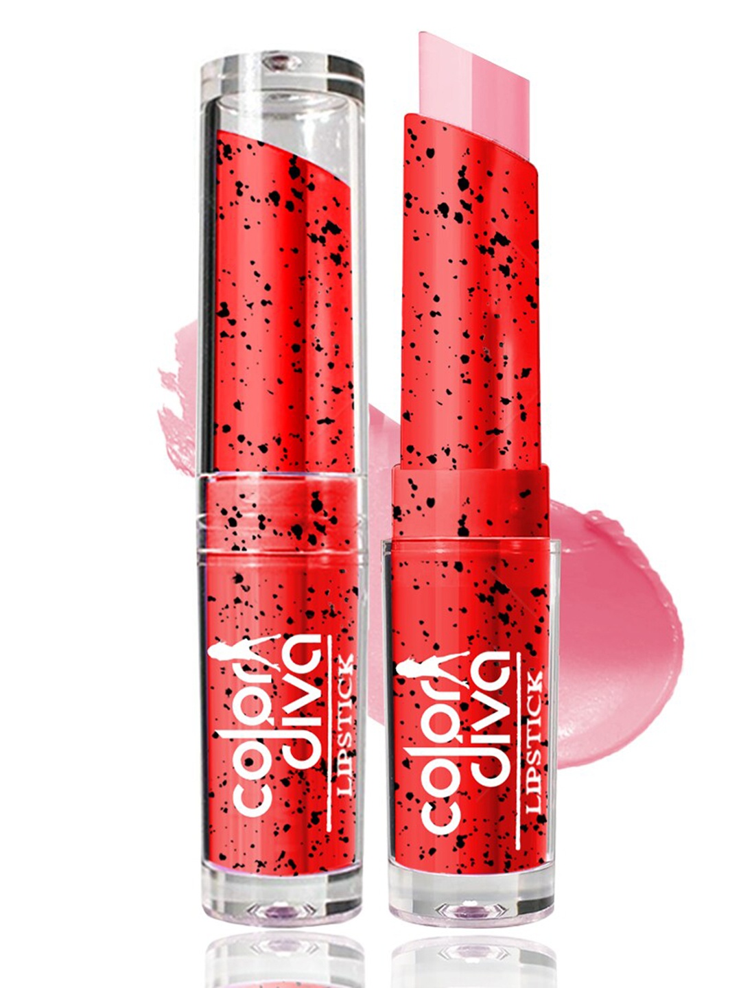 

Adbeni Color Diva Creamy Matte Smudge-Proof Lipstick - Shade 02, Pink