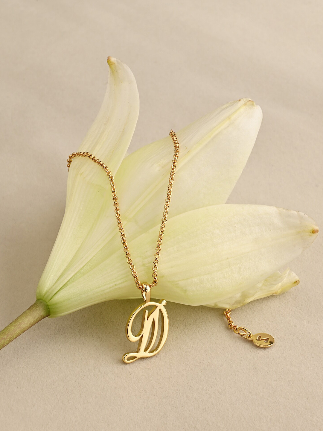

Accessorize Gold-Plated Initial-Charm Pendants With Chains