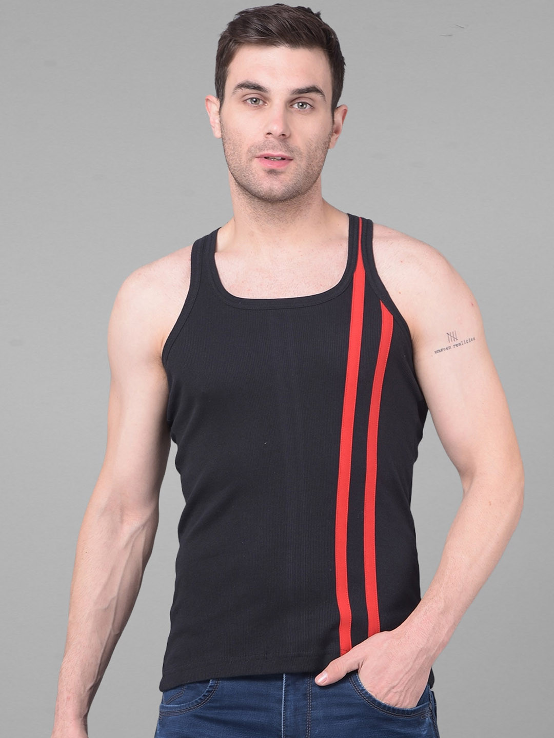 

Dollar Bigboss Assorted Cotton Sleeveless Gym Innerwear Vests MBB-03-PO1-CO1-2024