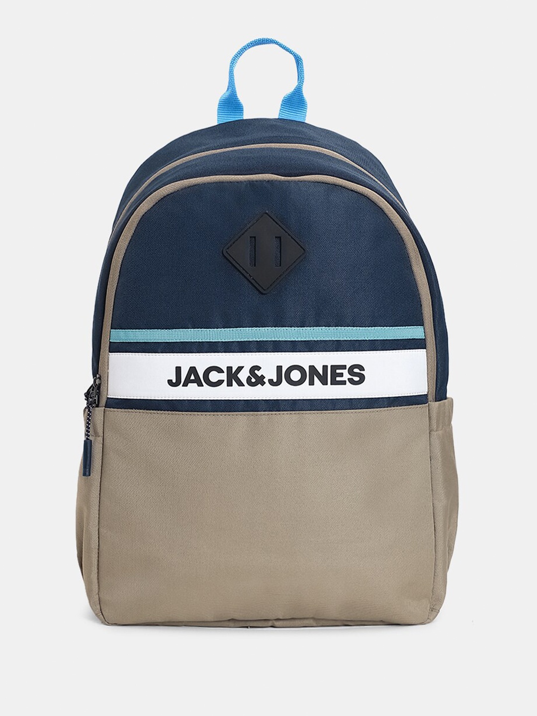 

Jack & Jones Colourblocked Backpack, Beige