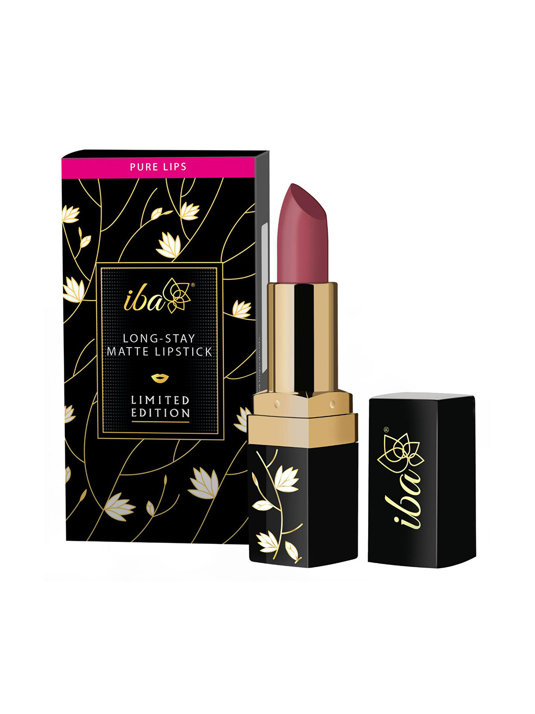 

Iba Long Stay Matte Lipstick - 4g - Turkish Rose L02