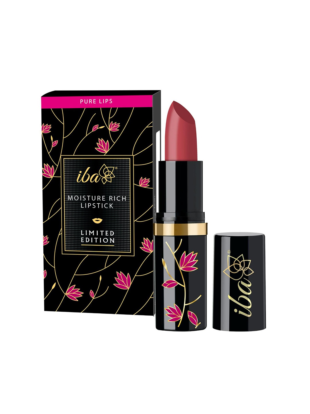 

Iba Moisture Rich Matte Lipstick - 4g - Sweet Heart E03, Pink