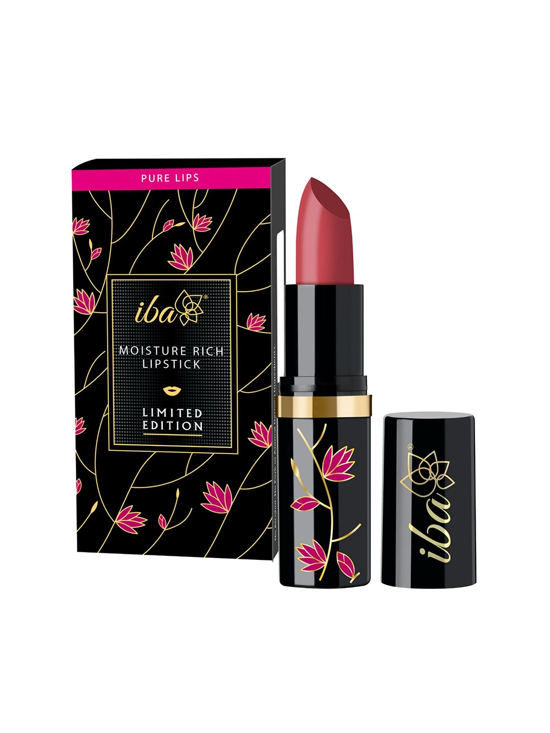

Iba Moisture Rich Lipstick Limited Edition 4g - Sunday Brunch E02, Brown