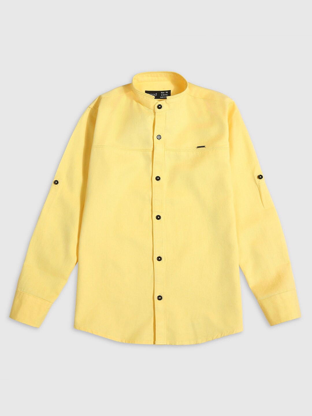 

CAVIO Boys Standard Opaque Cotton Casual Shirt, Yellow