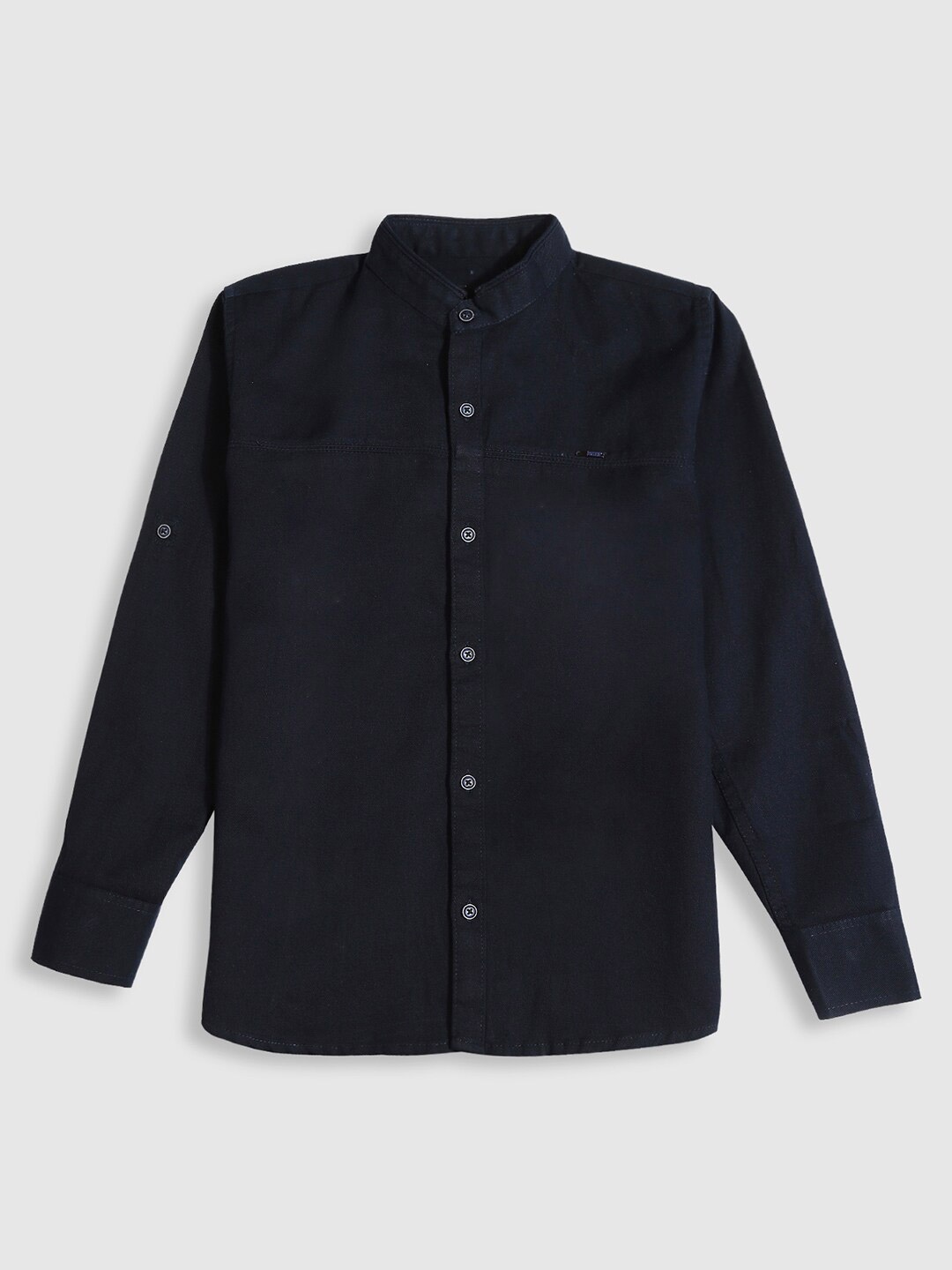 

CAVIO Boys Standard Opaque Cotton Casual Shirt, Navy blue