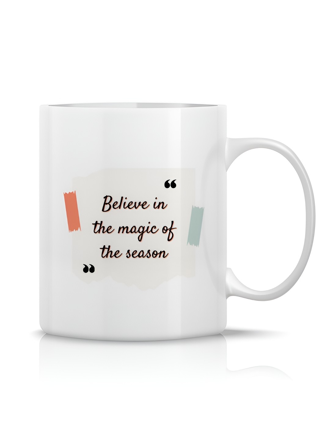 

The Decor Lane White & Black Printed Ceramic Glossy Mug 325 ml